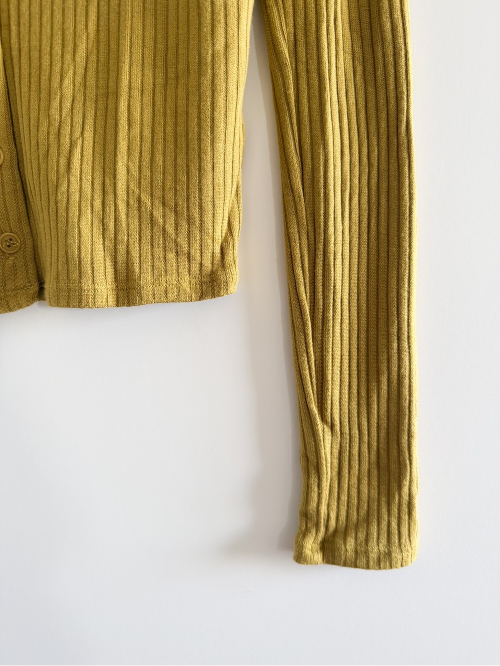 Reformation Ribbed Button-Down Collared Top - Picture 8 of 13